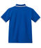 Jongenspolo in piquéjersey blauw PERSE