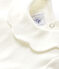 Blouse en coton bébé blanc MARSHMALLOW