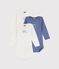 Lot de 3 bodies manches longues bébé variante 1