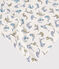 Gigoteuse bébé imprimé panthères en coton biologique blanc MARSHMALLOW/blanc MULTICO