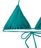 Effen damesbikini groen VERDE