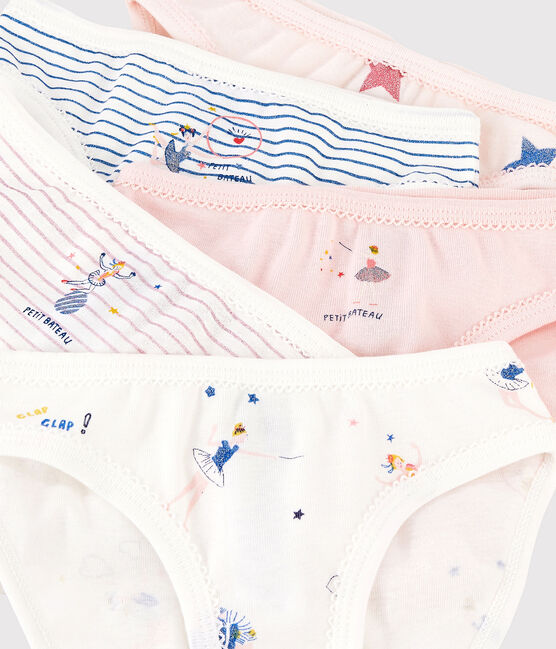 Lot de 5 culottes féériques petite fille variante 1