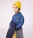 Gebreide kindermuts met fleecevoering