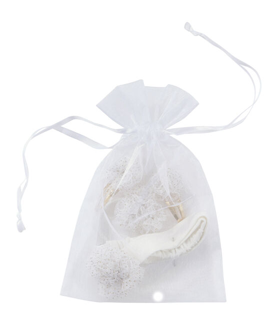 Set haaraccessoires wit MARSHMALLOW/geel DORE