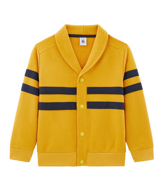 Cardigan jongens geel BOUDOR