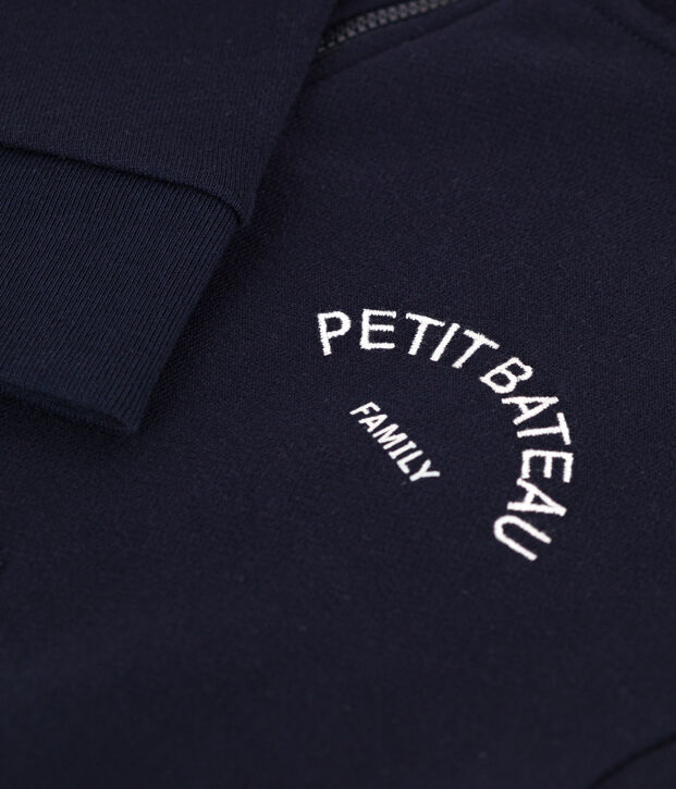 Sweatshirt met rits en kap voor jongens SMOKING