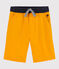 Bermuda en serge enfant garçon jaune TEHONI