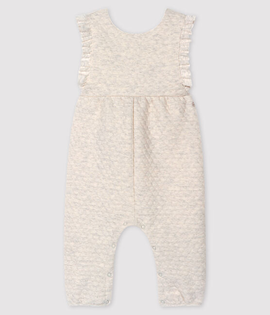 Salopette longue bébé fille beige MONTELIMAR CHINE