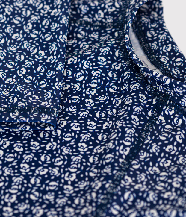 Anti-UV T-shirt voor jongens blauw/wit