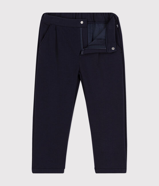 Warme jongensbroek. blauw SMOKING