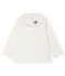 Blouse manches longues bébé fille unie blanc MARSHMALLOW CN