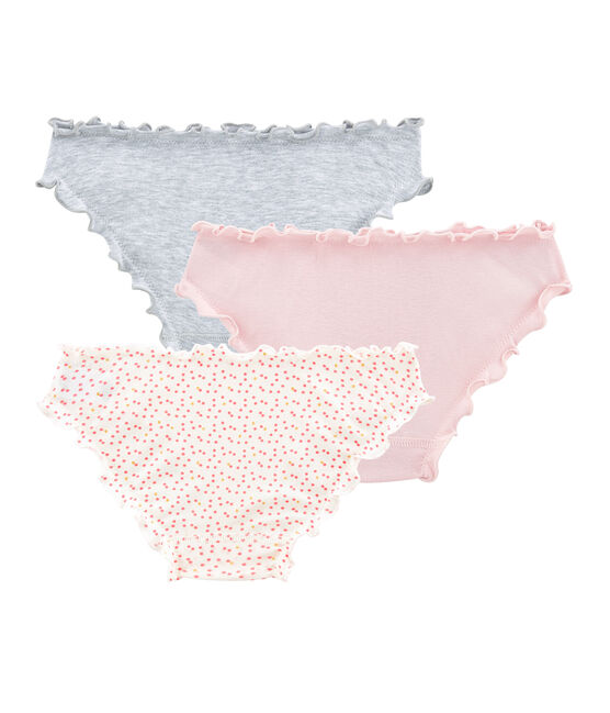 Trio de culottes petite fille variante 1