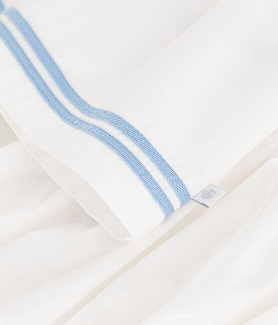 Robe bébé en coton sans manches unie et son bloomer blanc MARSHMALLOW