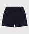 Short en coton enfant fille bleu