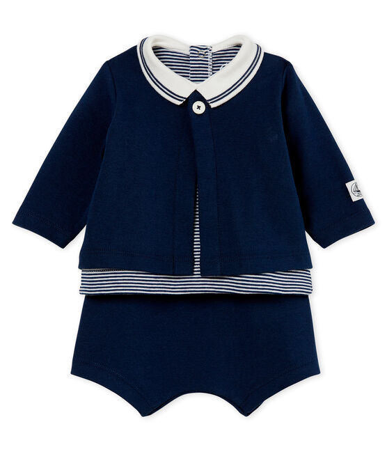 Ensemble 3 pièces court bébé garçon variante 1