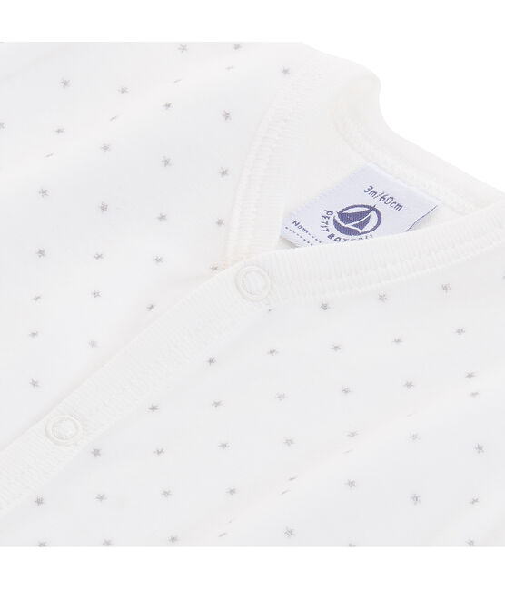 Fluwelen uniseks babypyjama met dessin