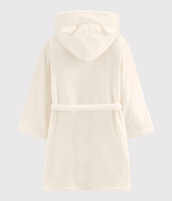 Kamerjas jongens van fleece wit MARSHMALLOW