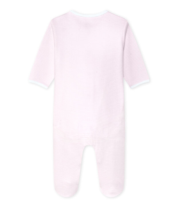 Bodyjama B&eacute;b&eacute; mixte rose/blanc
