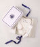 Coffret cadeau b&eacute;b&eacute; avec blouse, bloomer et collants multicouleur