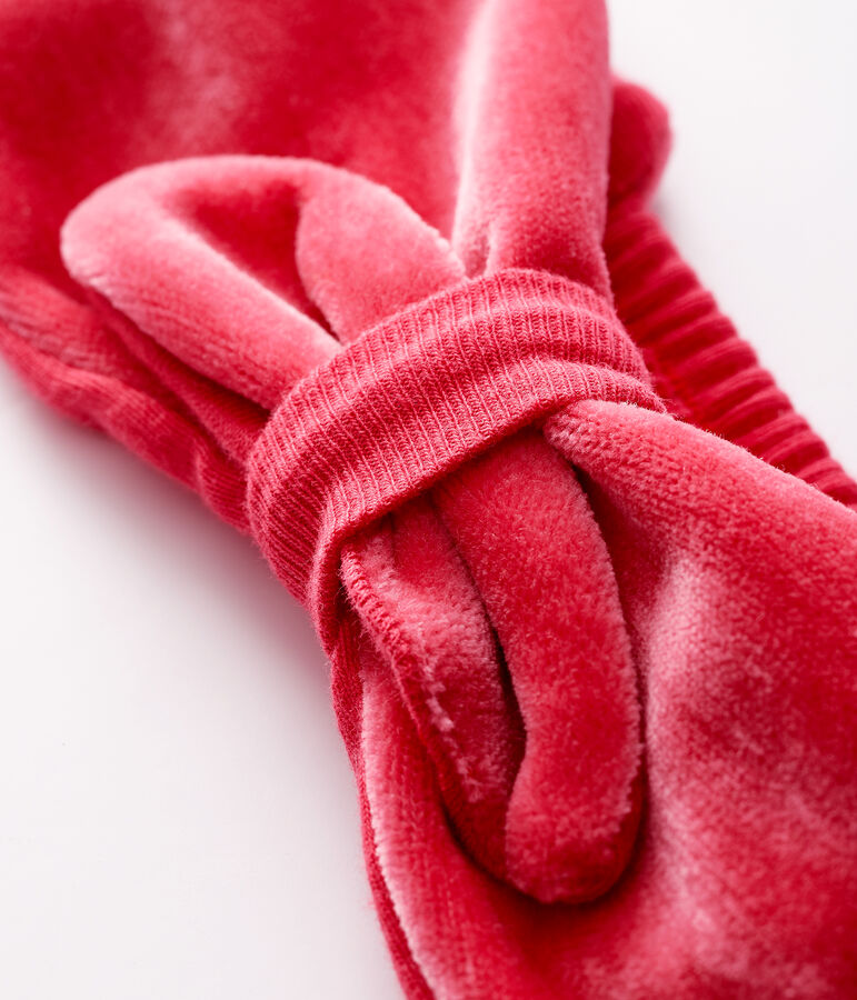 Geknoopte haarband voor baby meisje roze POPPY