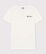 T-shirt col rond  sérigraphié en coton Femme
