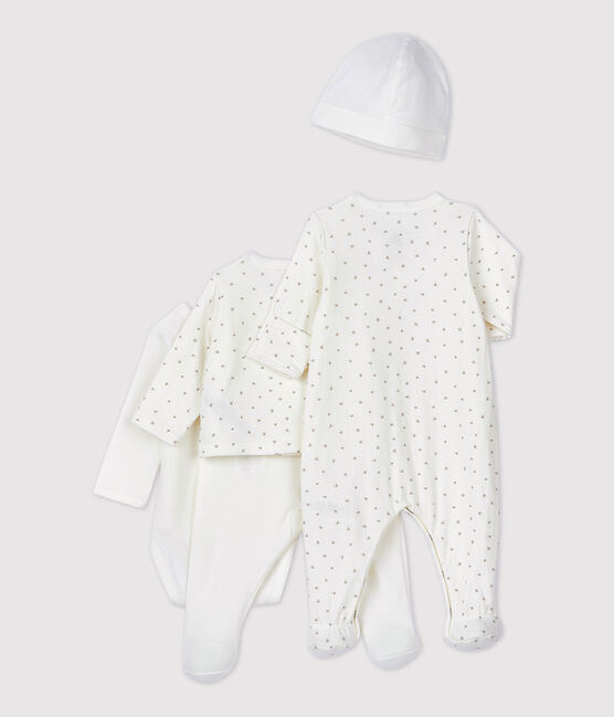 Kit des premiers jours de bébé en coton biologique variante 1