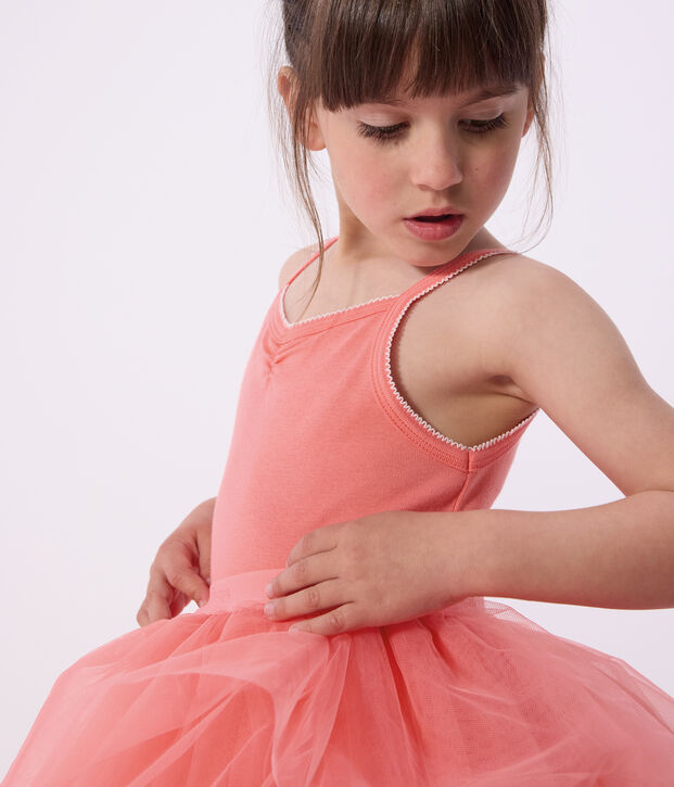 Set van katoenen hemdjes met bandjes en Op&eacute;ra-print voor kinderen multicouleur