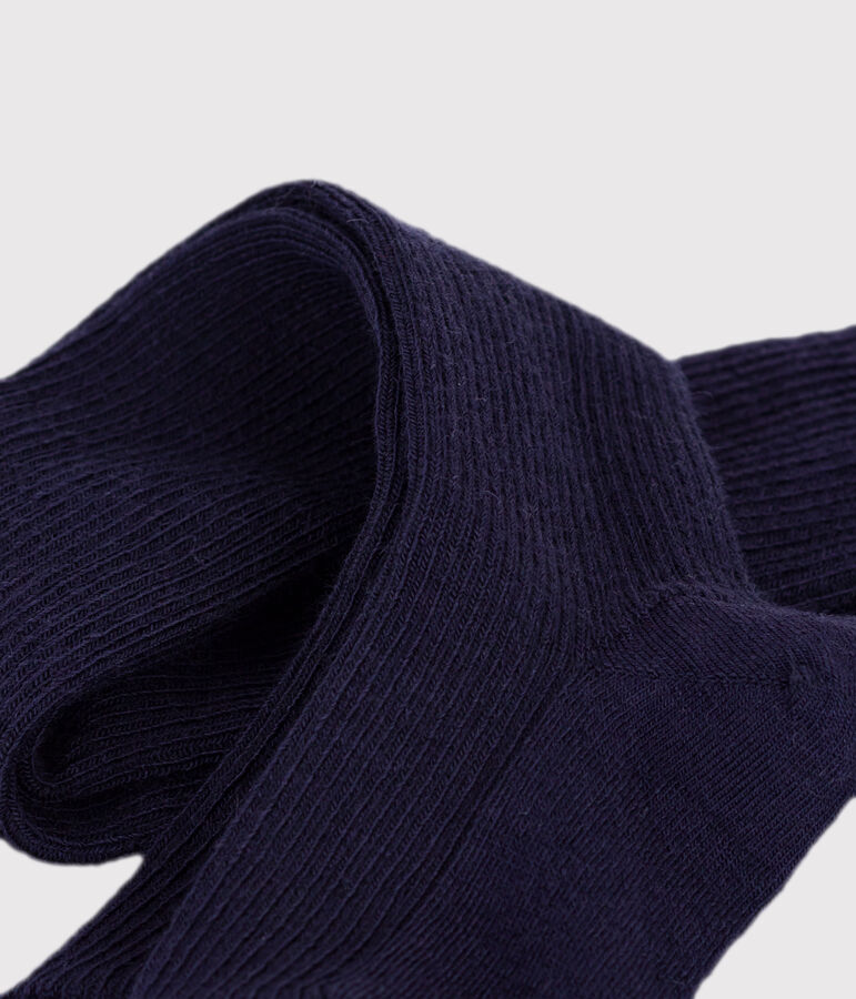 Wollen broekkousen voor kinderen blauw SOIR