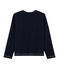 T-shirt met opdruk meisjes blauw SMOKING