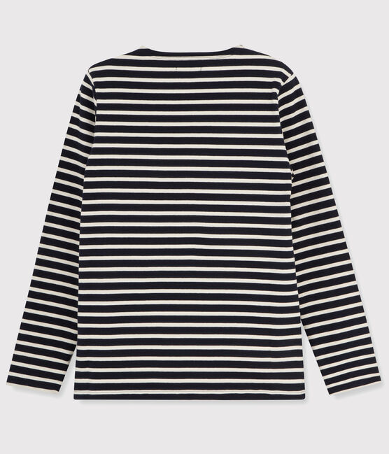 Marinière iconique Homme bleu SMOKING/beige COQUILLE