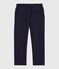 Pantalon enfant en molleton bleu SMOKING