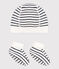 Lot 2 pièces bébé marinière en coton biologique variante 1