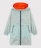 Coupe-vent réversible enfant mixte orange CAROTTE/bleu FONTAINE