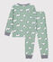 Pyjama enfant en molleton imprimé ours SAULE/ MULTICO
