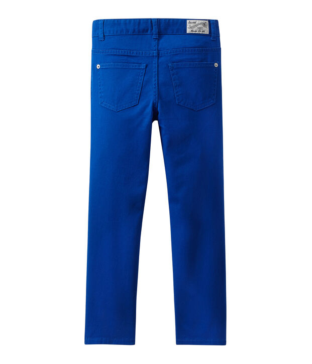 Pantalon de couleur gar&ccedil;on en jean bleu