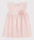 Robe en satin bébé.