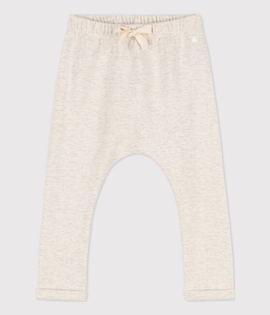 Pantalon bébé en jersey épais beige MONTELIMAR CHINE