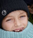 Bonnet en tricot doubl&eacute; en polaire enfant gar&ccedil;on-fille