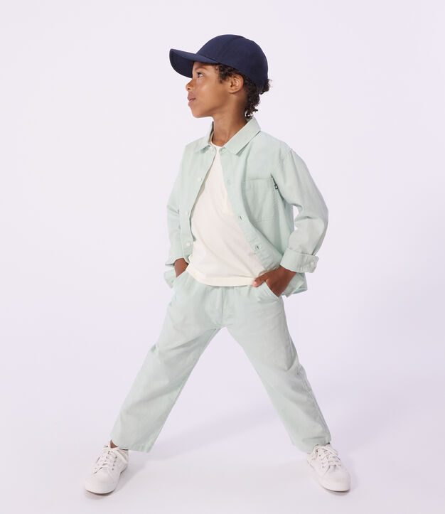 Kinderbroek van katoen en linnen SPRAY