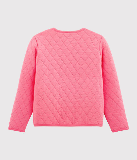 Cardigan enfant fille rose CUPCAKE