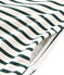 Jurk met korte mouwen vrouwen beige COQUILLE/groen SOUSBOIS