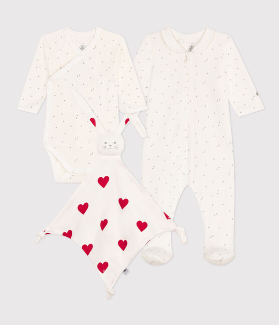 Een driedelig setje voor de baby variante 1