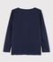 Tee-shirt de sport enfant fille bleu SMOKING