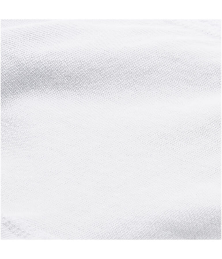 Effen meisjesboxershort wit ECUME