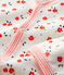 Fluwelen slaappakje met bloemenprint wit MARSHMALLOW/wit MULTICO