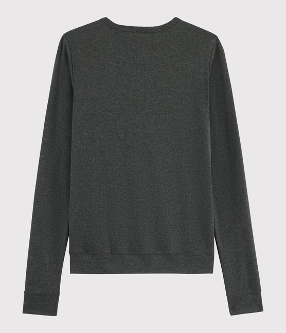 Iconisch katoenen Dames cardigan grijs CITY CHINE