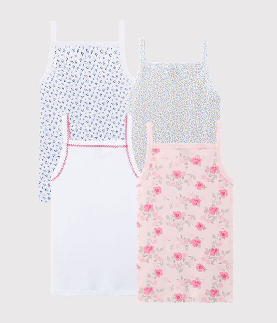 Lot surprise de 4 chemises à bretelles fille variante 1