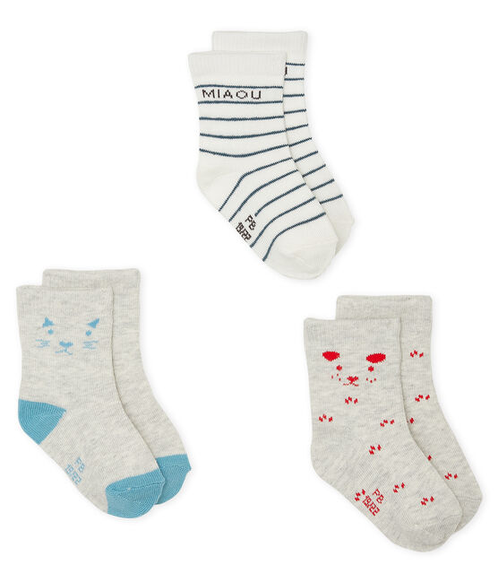 Lot de 3 paires de chaussettes bébé variante 2