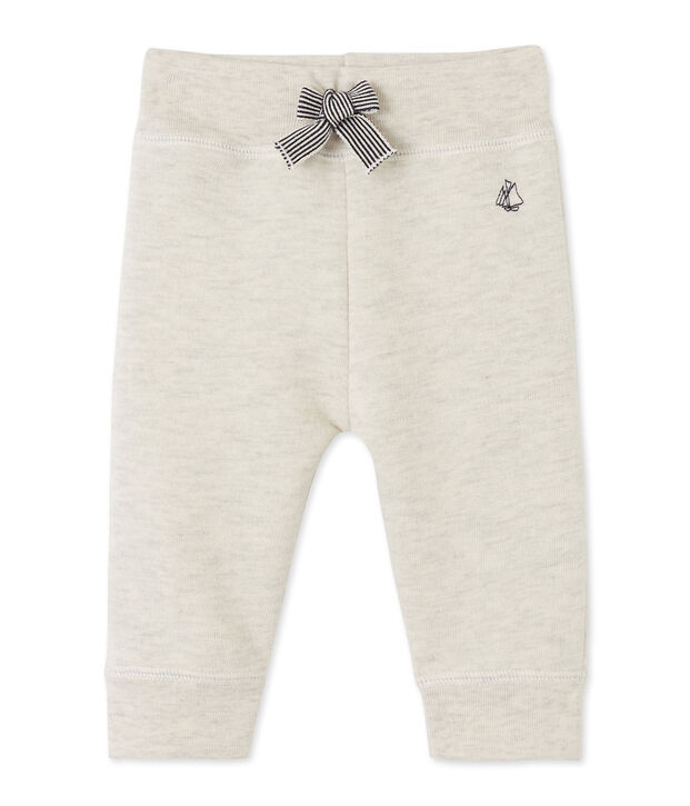 Pantalon de jogging b&eacute;b&eacute; gar&ccedil;on en molleton beige