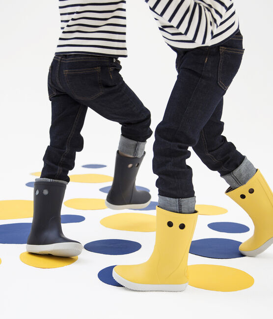 Bottes de pluie enfant Jaune taille 28-29 Boatilus - Le petit Souk